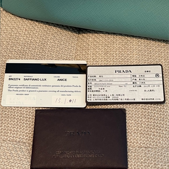Prada Galleria Large Saffiano Luxπ©΅ - Picture 8 of 11